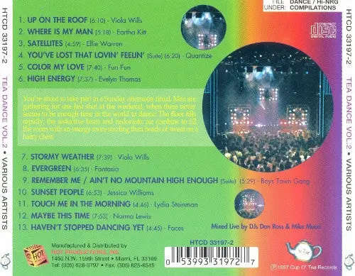 Tea Dance 1997 (Various Hi-Nrg Disco Tracks) Cd - Used 2