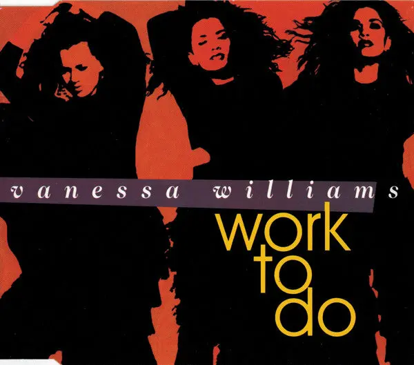 Vanessa Williams - Work To Do (Import Cd Single) Used 1