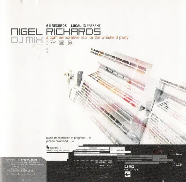 Nigel Richards Dj Mix - Whistle 3 Party - Cd - New 1