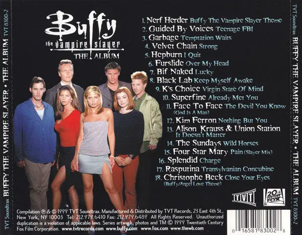 Buffy The Vampire Slayer - The Album Cd - Used 2