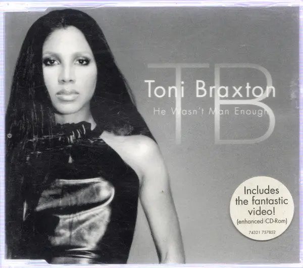 Toni Braxton ‎- He Wasn't Man Enough / Makin' Me High (Import)  Used Cd Single 1