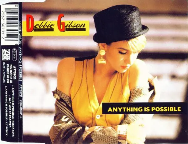 Debbie Gibson - Anything Is Possible (Import Cd Single) Used 1