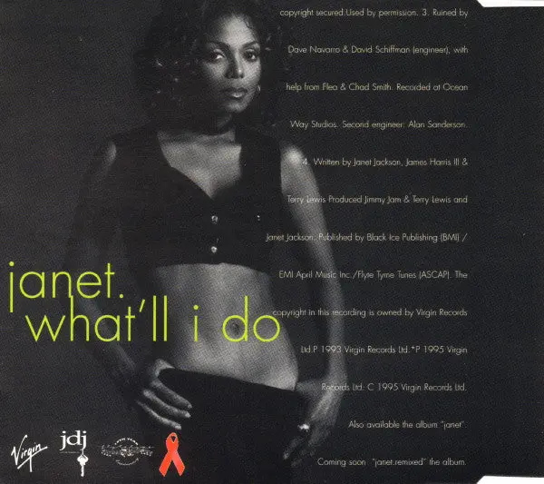Janet Jackson - Whoops Now / What'll I Do (Import Cd Single) Used 2