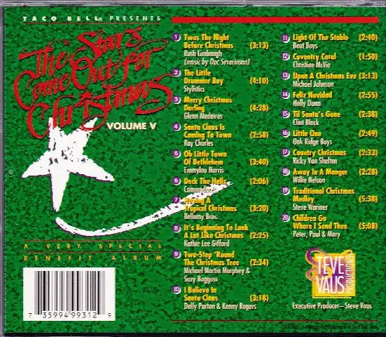 The Stars Comes Out For Christmas Volume 4 Cd (Various) Used 1