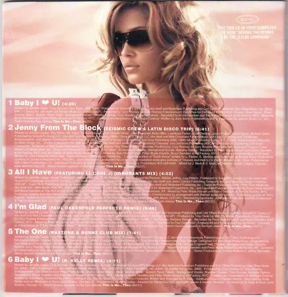 Jennifer Lopez J.Lo - Sampler Cd - Used 2