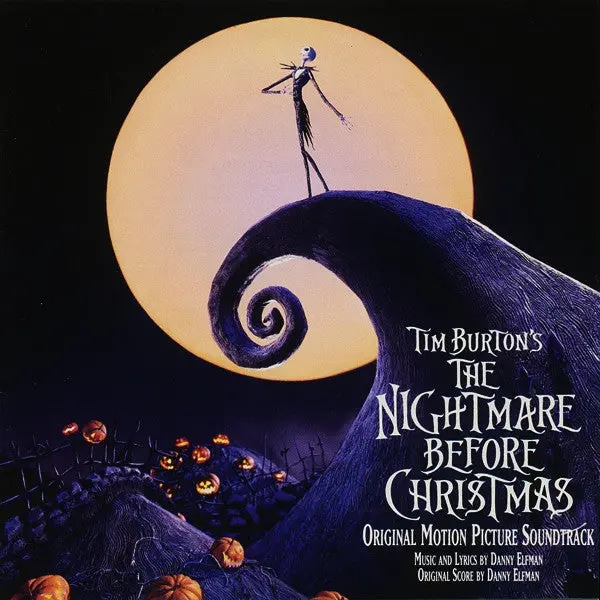 The Nightmare Before Christmas (Film Soundtrack) Score By Danny Elfman - Cd - Used 1
