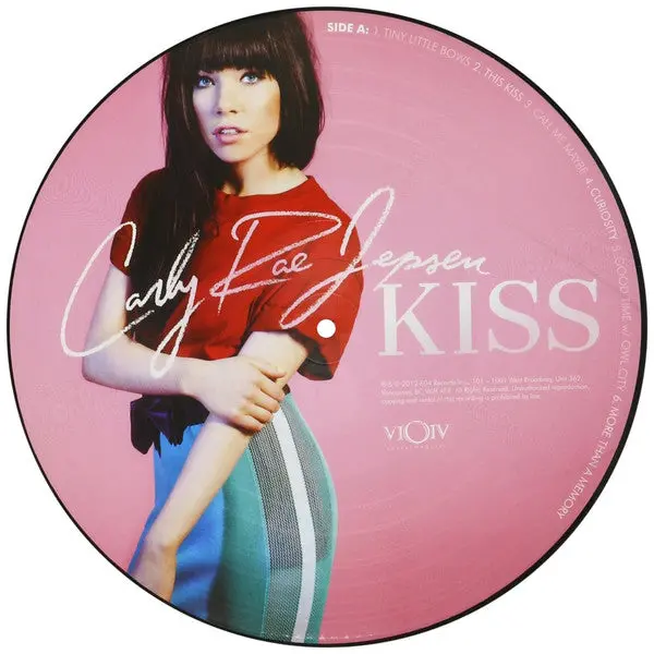 Carly Rae Jepsen ‎– Kiss Lp Picture Disc Vinyl - New 1