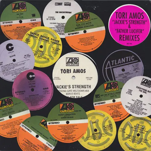 Tori Amos - Jackie's Strength & Father Lucifer 12" Remix Promo 2Xlp 1
