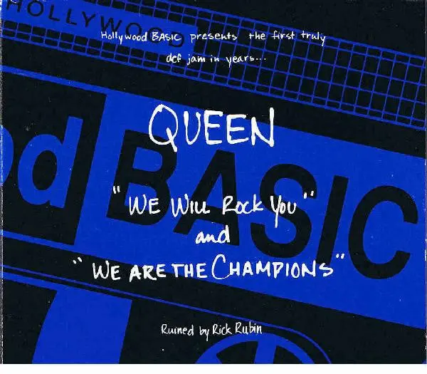 Queen -  We Will Rock You / We Are The Champions (Remix) Cd Single - Used 1
