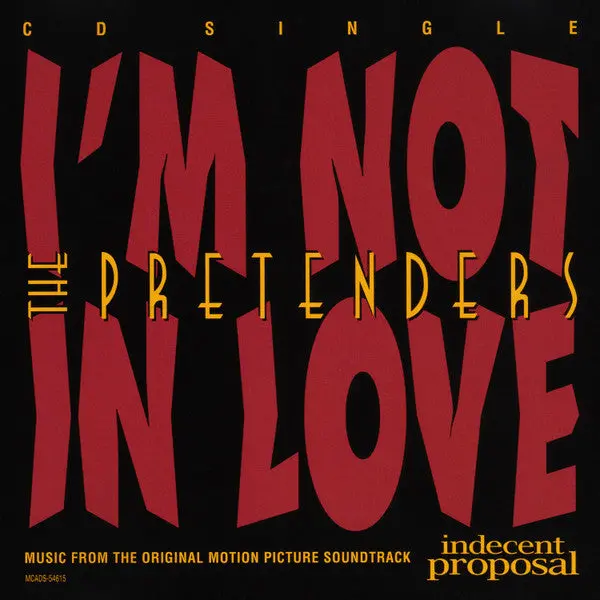 The Pretenders - I'm Not In Love (Cd Single) Used 1