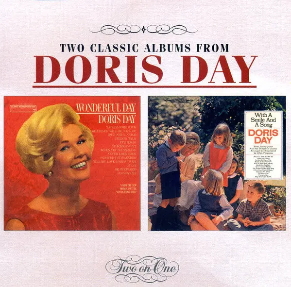 Doris Day -  "Wonderful Day" & " With A Smile And A Song" Cd Used 1