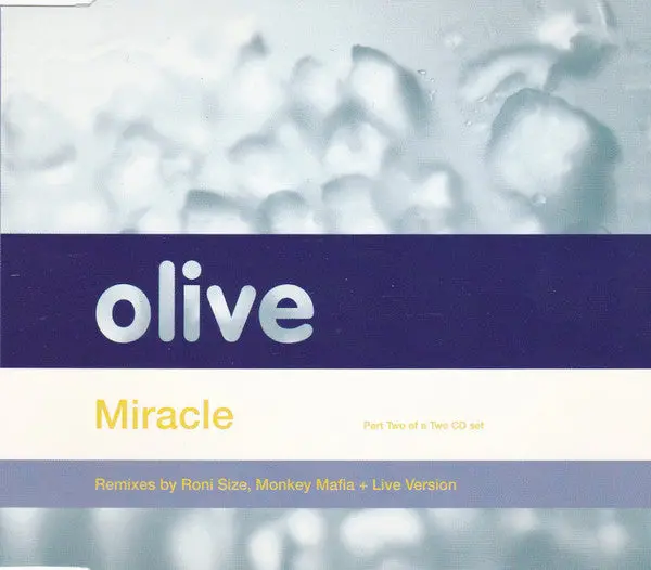 Olive - Miracle / You're Not Alone (Import Cd Single) Used 1