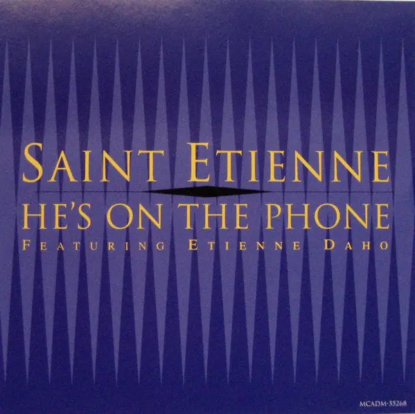 Saint Etienne - He's On The Phone Remix Cd Single- Used 1