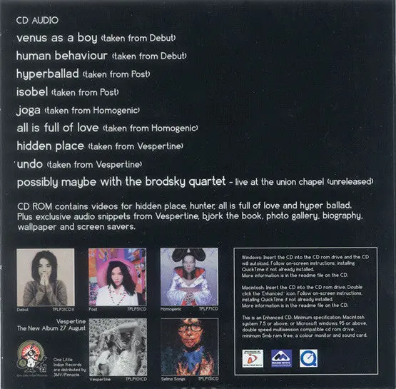 Björk - The Times Exclusive Cd (Ep) - Used 2