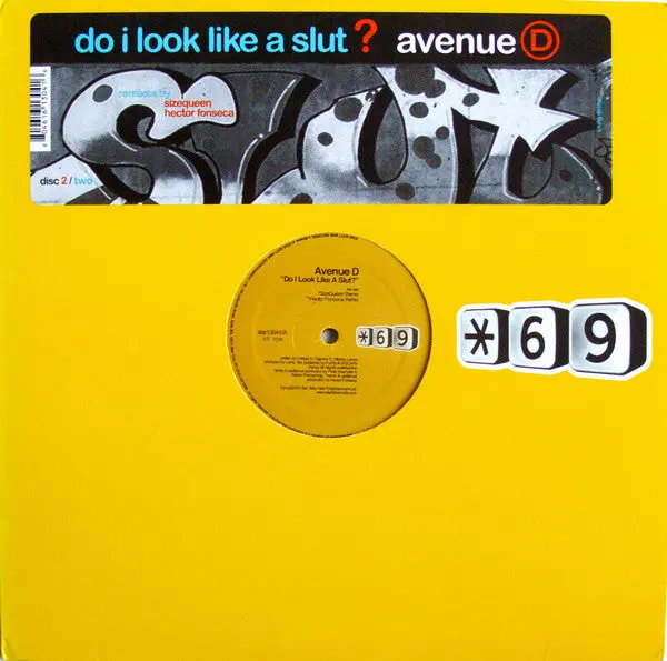Avenue D -- Do I Look Like A Slut 12" Lp Vinyl - New/Sealed 1