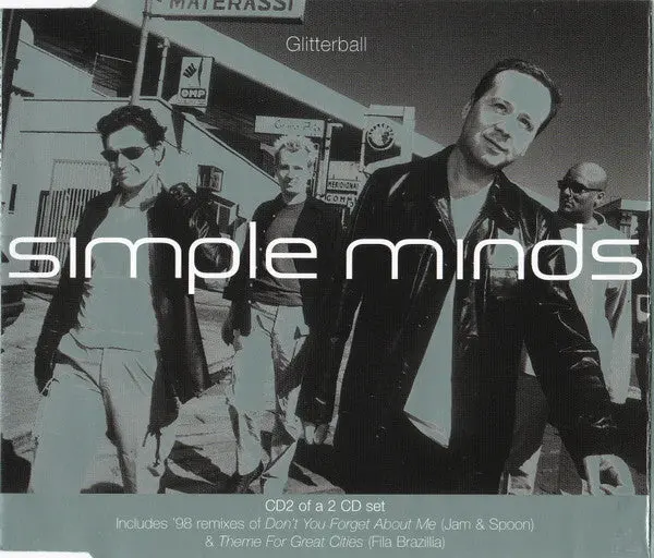Simple Minds - Glitterball / Don't You Forget About Me '98  (Import Cd Single) Cd2 Used 1