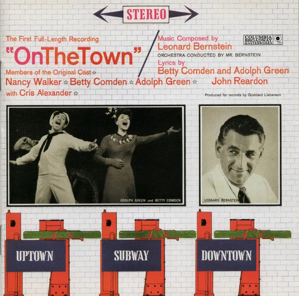 On The Town 1943 And 1999 Broadway Cast (2Cds) Used 2