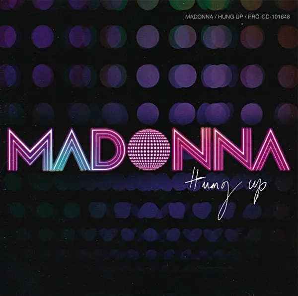 Madonna - Hung Up (2 Track Promo Cd Single) Used 1
