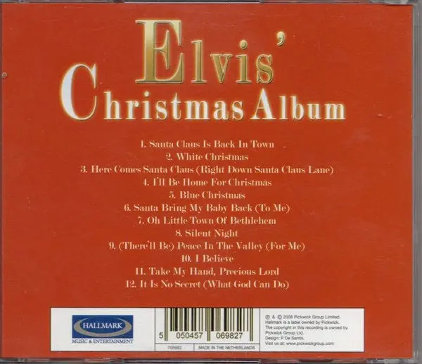 Elvis Presley - Elvis' Christmas Album Cd - New 2