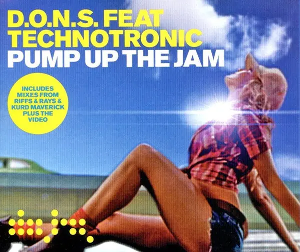 D.O.N.S Feat. Technotronic  - Pump Up The Jam  (Import Cd Single) Used 1