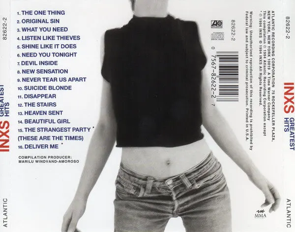 Inxs - The Greatest Hits 1982-1994 Cd - Used 2