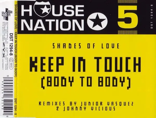 Shades Of Love – Keep In Touch (Body To Body) Import Cd Single - Used 1