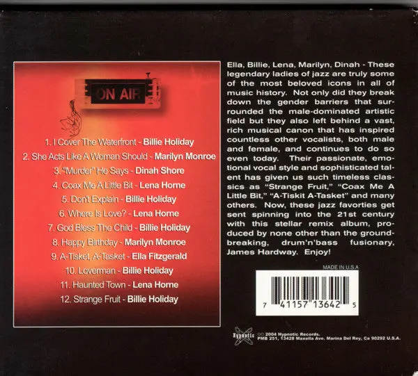 Ladies Of Jazz - Remixed Cd - Used 2