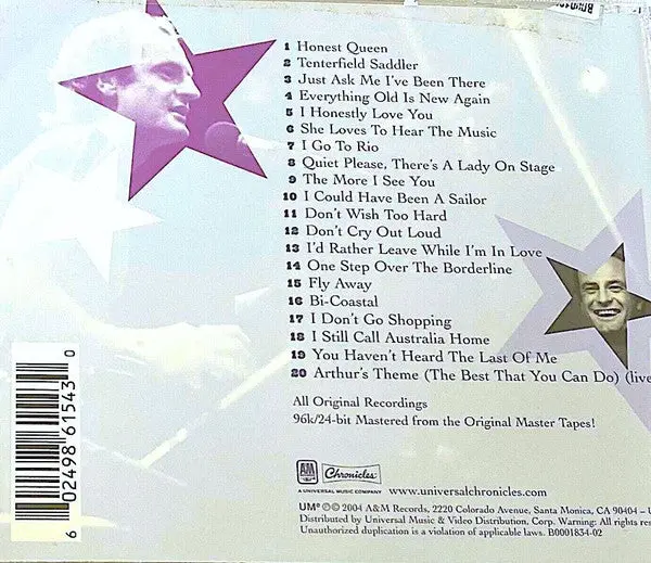 Peter Allen -The Boy From Down Under: The Very Best Of Peter Allen Cd-- Used 2