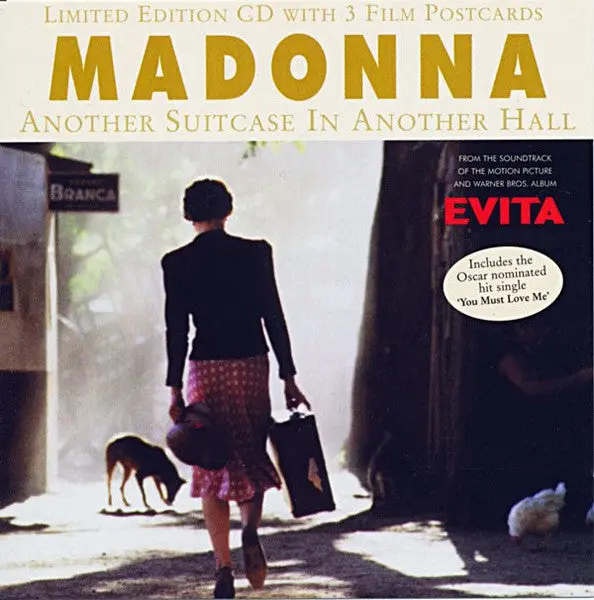 Madonna - Another Suitcase In Another Hall (Import Cd Single) With 3 Film Postcards - Used 1