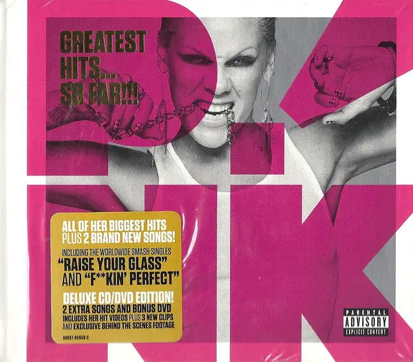 P!Nk - Greatest Hits... So Far!!! (Deluxe Cd + Dvd Version) Used 1