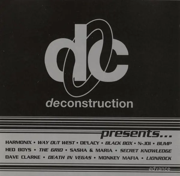 Deconstrutcion Presents... (Various) Advance Promo Cd - Used 1