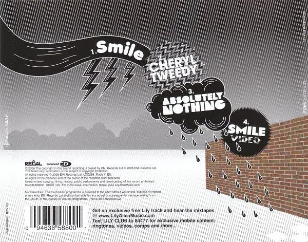 Lily Allen - Smile - "Enhanced" Cd Single 2