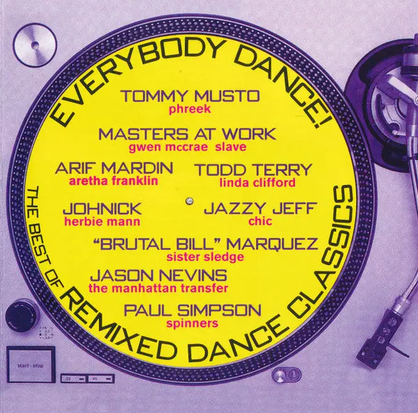 Everybody Dance! The Best Of Remixed Dance Classics Cd - Used 1