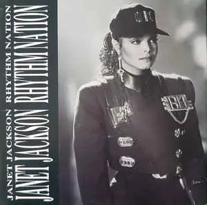 Janet Jackson - Rhythm Nation 12" Lp Vinyl  - Used 1