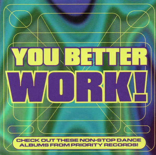 You Better Work! (Various Promo Sampler Ep) Cd - Used 1