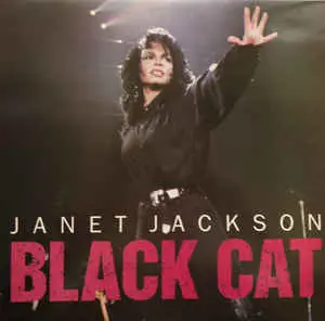 Janet Jackson - Black Cat 12" Remix Lp Vinyl - Used 1