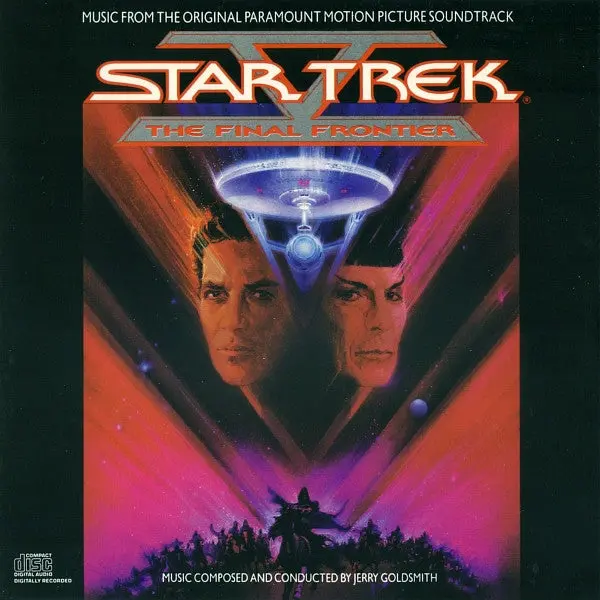 Star Trek V The Final Frontier  (Soundtrack Cd) Used 1