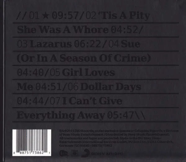David Bowie★ (Blackstar) Cd - Used 2
