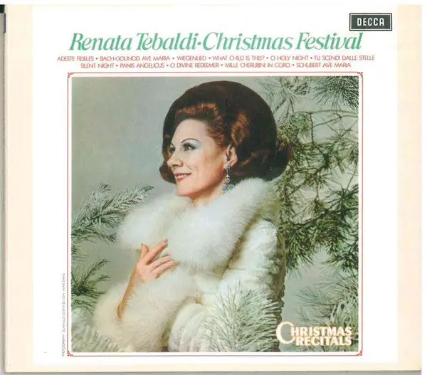 Renata Tebaldi ‎– Christmas Festival Cd - New 1
