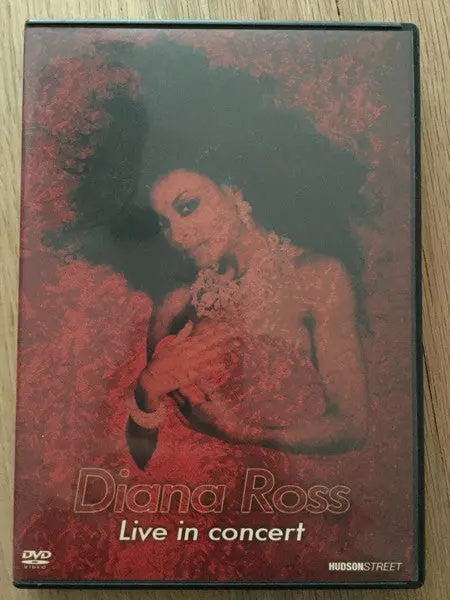 Diana Ross Live In Concert Dvd - Used 1