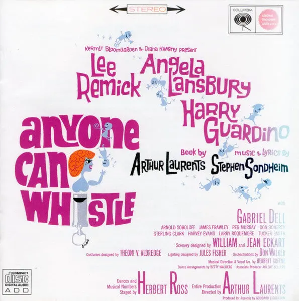 Anyone Can Whistle - (Angela Lansbury) Original Broadway Musical Cd - Used 1