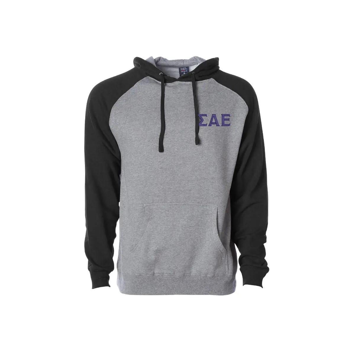Sigma Alpha Epsilon Raglan Hooded Sweatshirt 1