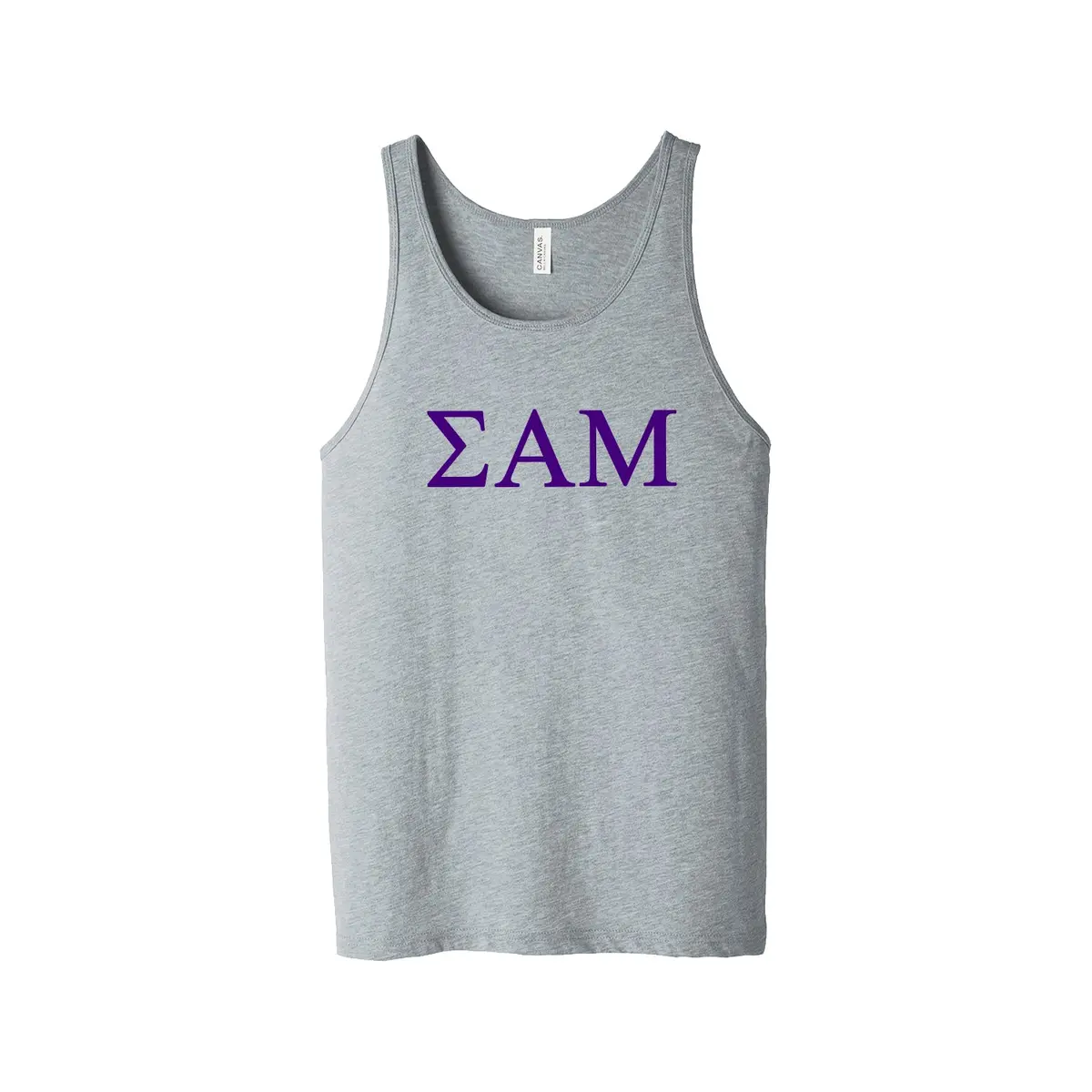 Sigma Alpha Mu Fraternity Jersey Tank Top 1