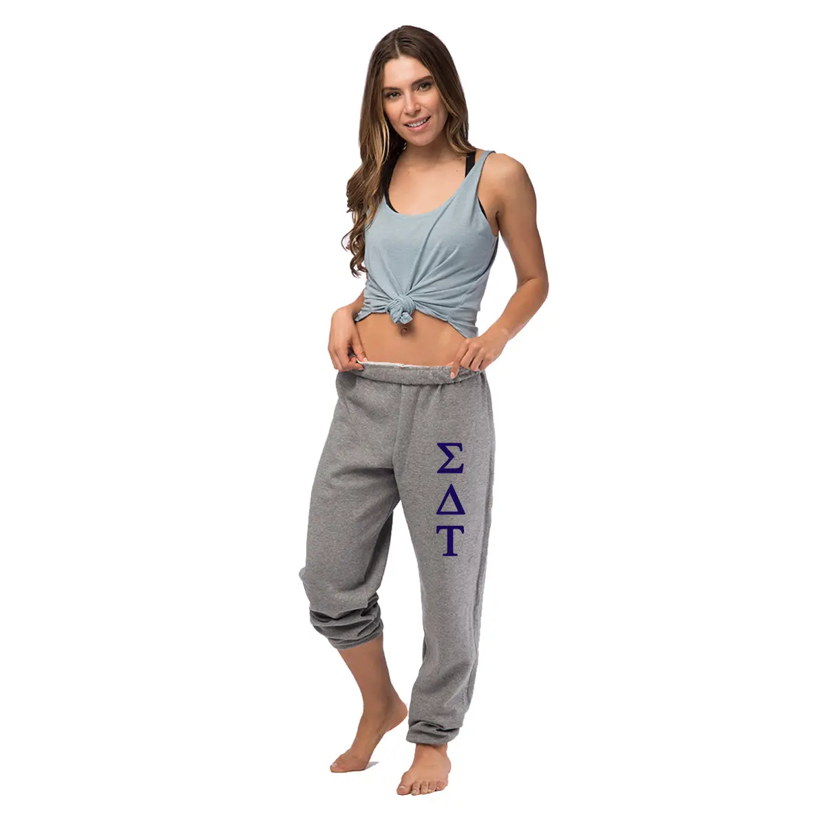 Sigma Delta Tau Oversized Sweatpants 1
