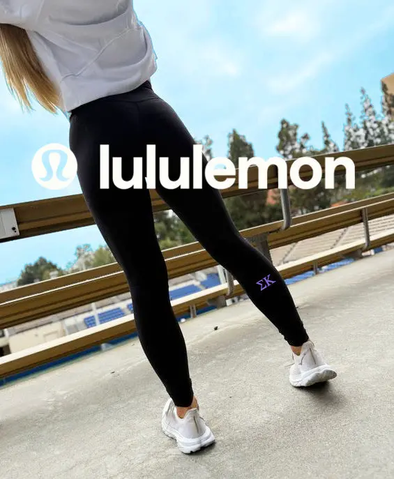 Sigma Kappa Lululemon Align™ High-Rise Pant 25" - Black 2