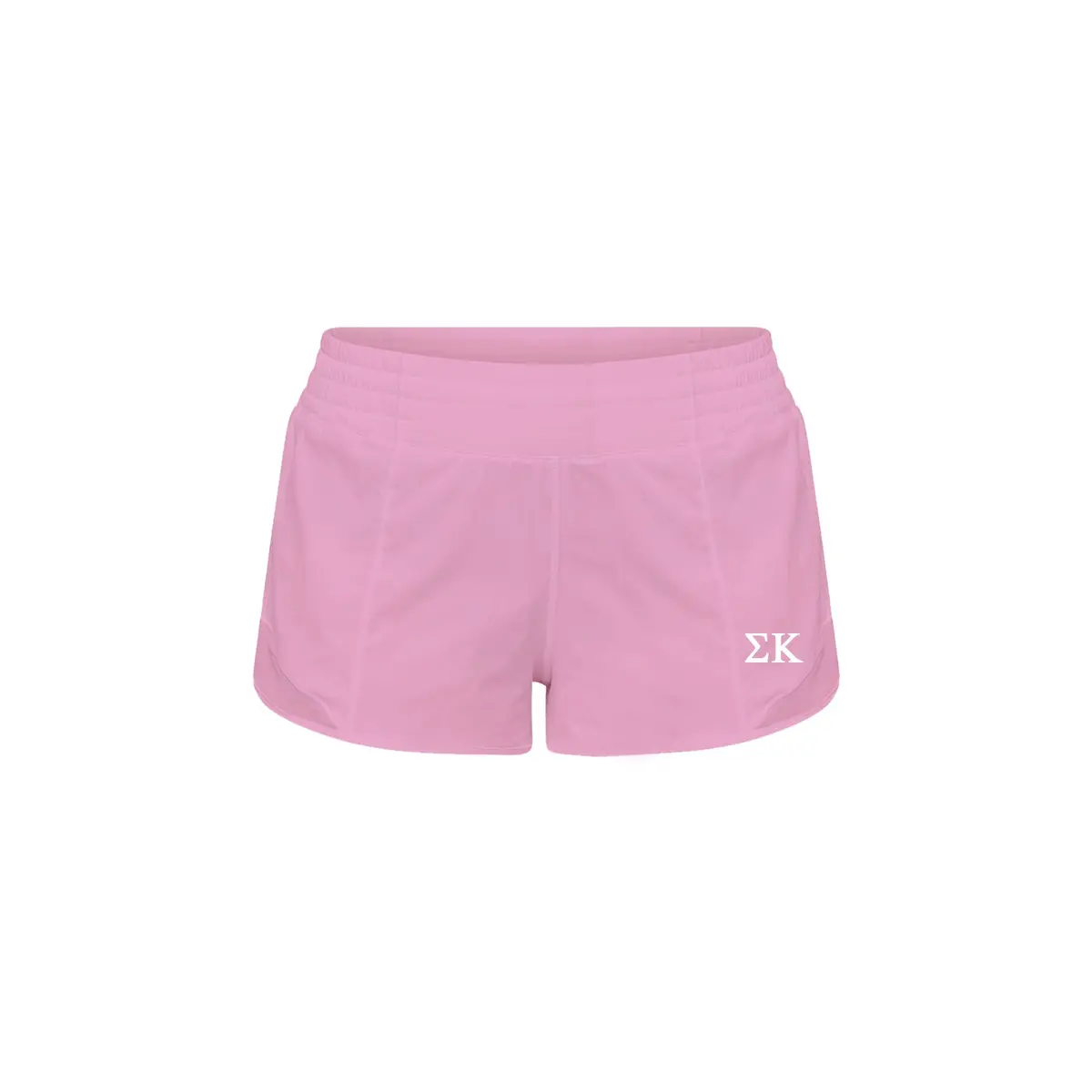 Sigma Kappa Lululemon Hotty Hot High-Rise Lined Short 2.5" - Pink Frosting 1