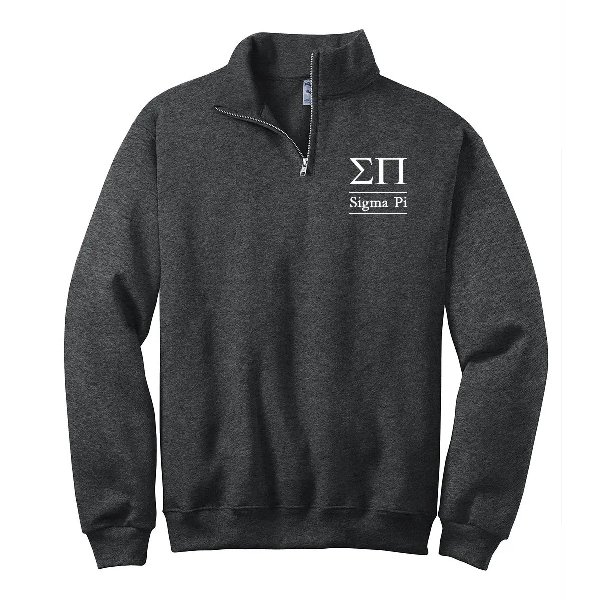 Sigma Pi Quarter Zip Pullover Sweatshirt 1