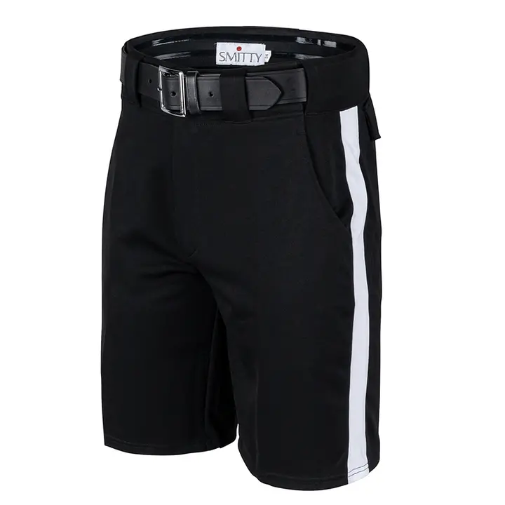 Fbs177 Premium Ultra-Light White Stripe Football Shorts 1