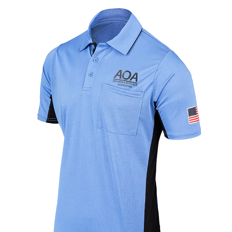 Arkansas Aoa Logo Men's Mlb Replica Umpire Shirts 1