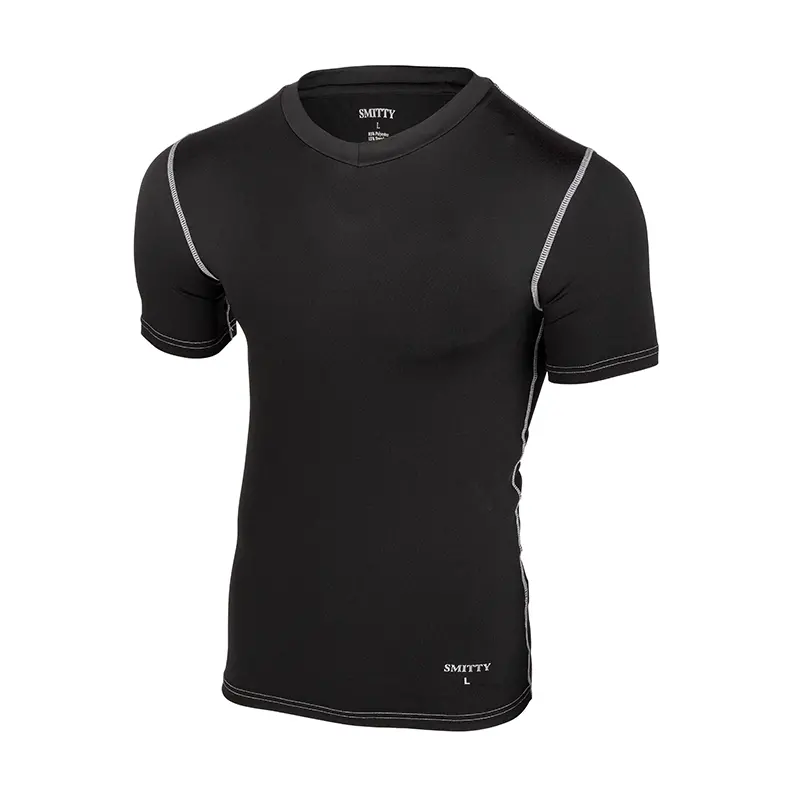 Bks411 V-Neck Compression Shirt 1